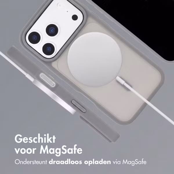 imoshion Color Guard Backcover met MagSafe Apple iPhone 18 Pro / 17 Pro - Grijs