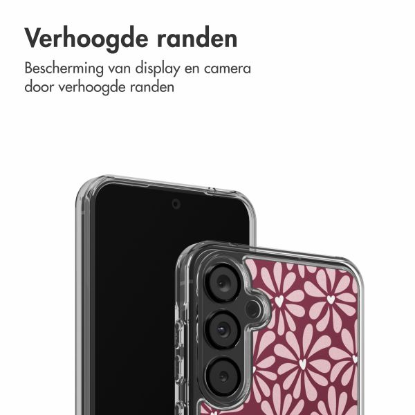 imoshion Design hoesje Samsung Galaxy A55 - Bloom Love Blush