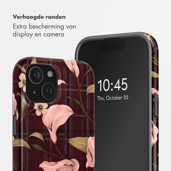 Selencia Vivid Backcover met MagSafe Apple iPhone 15 - Autumn Muse