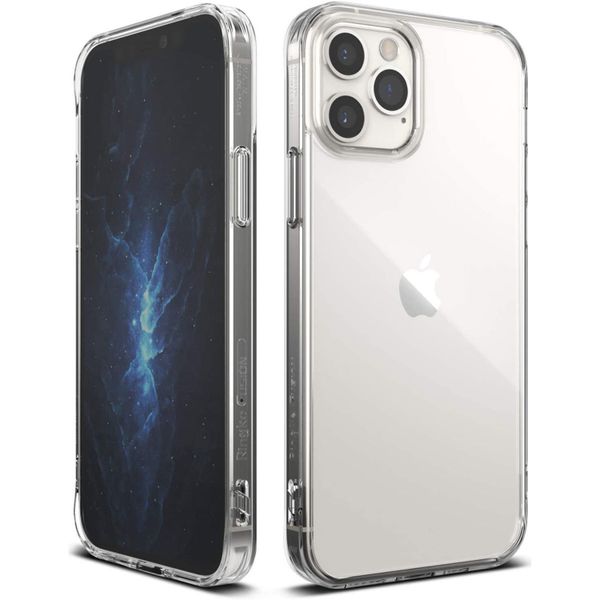 Ringke Fusion Backcover iPhone 12 (Pro) - Transparant