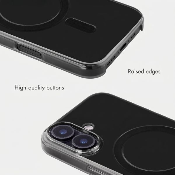 Accezz Lite Case with MagSafe Apple iPhone 16 - Smokey Clear