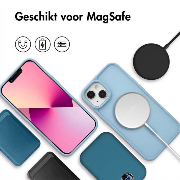 imoshion Color Guard Backcover met MagSafe Apple iPhone 14 / 13 - Lichtblauw