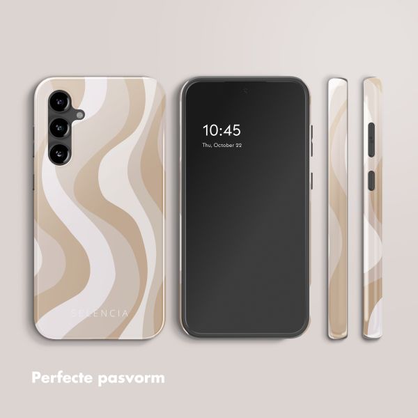 Selencia Vivid Tough Backcover Samsung Galaxy S23 FE - Desert Waves Beige