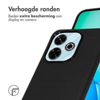 imoshion Brushed Backcover Xiaomi Redmi 13 4G - Zwart