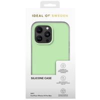 iDeal of Sweden Silicone Case iPhone 14 Pro Max - Mint