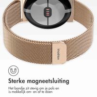 imoshion Milanees magnetisch bandje Google Pixel Watch 3 - 45 mm - Rosé Goud