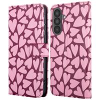 imoshion Design Bookcase Samsung Galaxy A57 (5G) - Hearty Blush