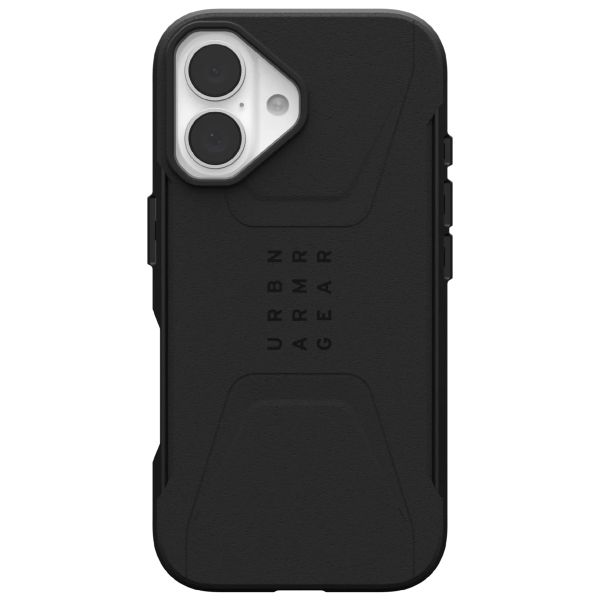 UAG Civilian Backcover MagSafe iPhone 16 - Black