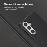Accezz MagSafe Leather Backcover Samsung Galaxy S26 Plus - Onyx Black