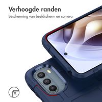 imoshion Rugged Shield Backcover Motorola Moto G31 / G41 - Donkerblauw