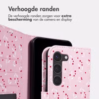 imoshion Design Bookcase Samsung Galaxy S23 - Blush Berries