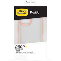 OtterBox React Backcover iPhone 15 - Transparant / Peach