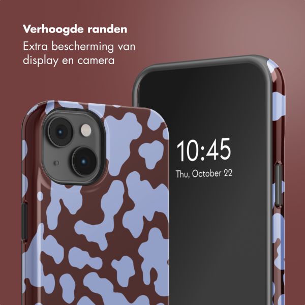Selencia Vivid Backcover met MagSafe Apple iPhone 14 - Moo'd Lavender Glow
