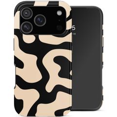 Selencia Vivid Backcover Apple iPhone 18 Pro / 17 Pro - Art Wave Black