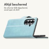imoshion Luxe Bookcase Samsung Galaxy Z Fold 8 Ultra - Lichtblauw