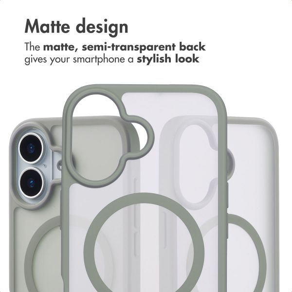 imoshion Colour Guard Back Cover with MagSafe Apple iPhone 17 - Grey