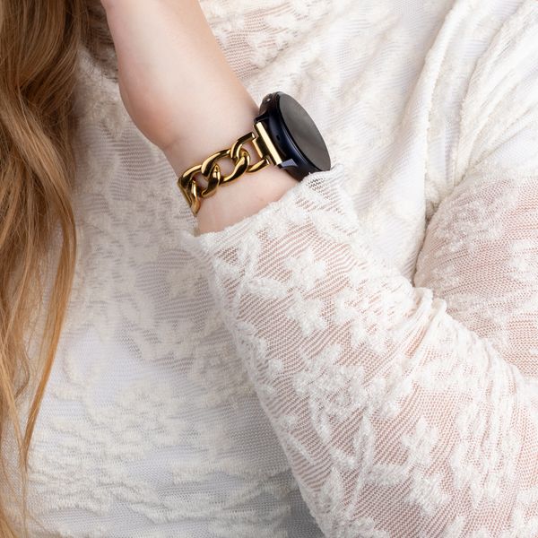 Selencia Chain bandje  - Universeel 20 mm aansluiting - Goud