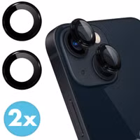 imoshion 2 Pack Camera lens protector Apple iPhone 14 / 14 Plus - Zwart