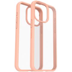 OtterBox React Backcover iPhone 15 Pro Max - Transparant / Peach