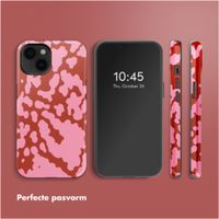 Selencia Vivid Backcover met MagSafe Apple iPhone 14 - Moo’d Blush Pink