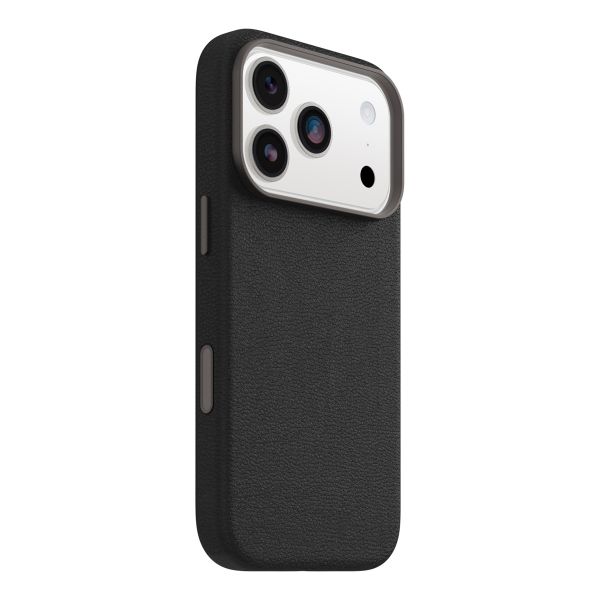 OtterBox Symmetry Cactus leren Backcover met MagSafe Apple iPhone 17 Pro - Noir Ash