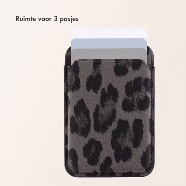 Selencia Sabi Pashouder met MagSafe - Midnight Black
