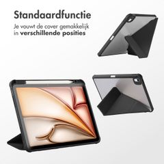imoshion Origami Bookcase Apple iPad Air 11 inch (2025) M3 / (2024) M2 - Zwart