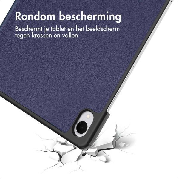 imoshion Trifold Bookcase Samsung Galaxy Tab S11 - Donkerblauw