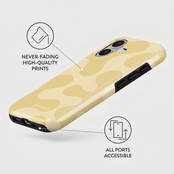 Burga Tough Back Cover with MagSafe Apple iPhone 16 - Glow