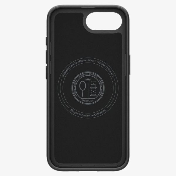 Spigen Thin Fit Backcover MagSafe Apple iPhone 16e - Zwart