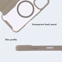 imoshion Transparent Bookcase with MagSafe Apple iPhone 16 - Beige