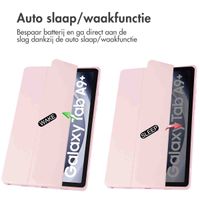 imoshion Trifold Hardcase Bookcase Samsung Galaxy Tab A9 Plus - Roze