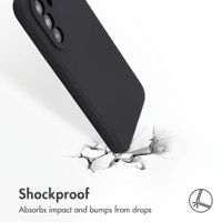 Accezz Liquid Silicone Back Cover Samsung Galaxy A37 (5G) - Black