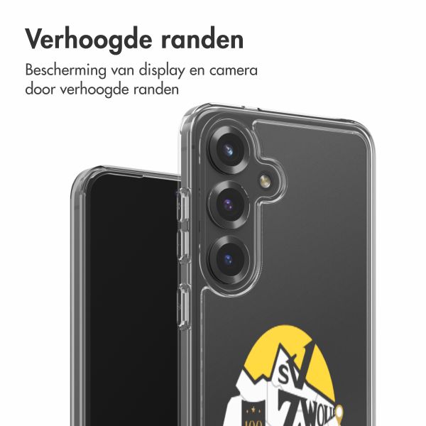 Clear Backcover Samsung Galaxy S25 - SV Zwolle