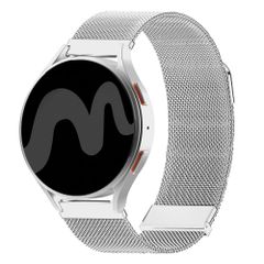 imoshion Milanees magnetisch bandje  - Universeel 18 mm aansluiting - Zilver