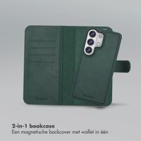 Selencia Olyn Uitneembare Bookcase met MagSafe Samsung Galaxy S26 Ultra - Groen