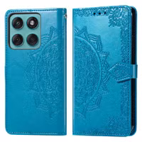 imoshion Mandala Bookcase Motorola Edge 60 Fusion - Turquoise