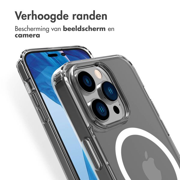 Accezz Clear Backcover met MagSafe Apple iPhone 14 Pro Max - Transparant