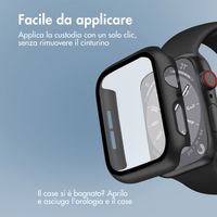 imoshion Full Cover Hardcase Apple Watch 4 / 5 / 6 / SE - 44 mm - Zwart