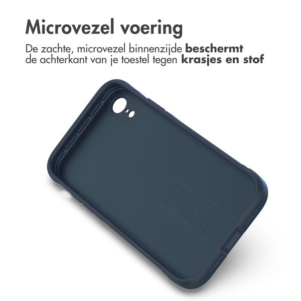 imoshion EasyGrip Backcover Apple iPhone Xr - Donkerblauw