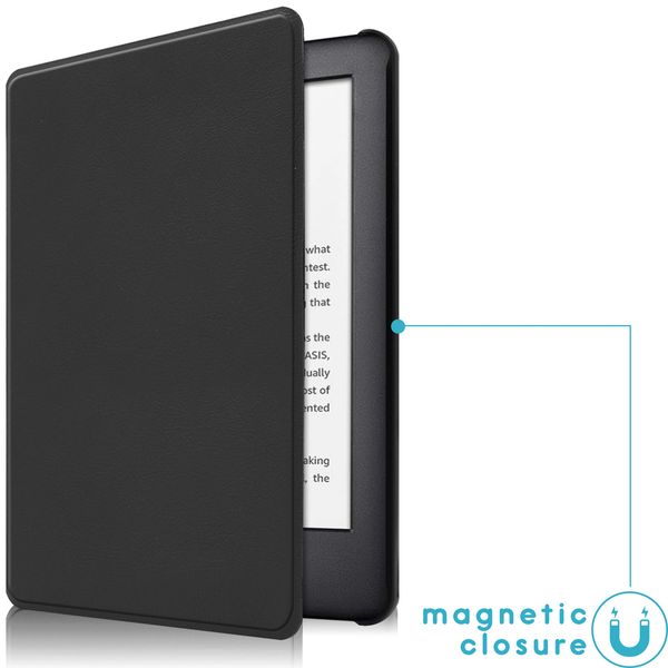 imoshion Slim Hard Case Sleepcover Amazon Kindle 10 - Zwart