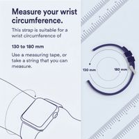 Apple Trail Loop Band Apple Watch | 44/45/46/49 mm - Size S/M - Blue / Grey
