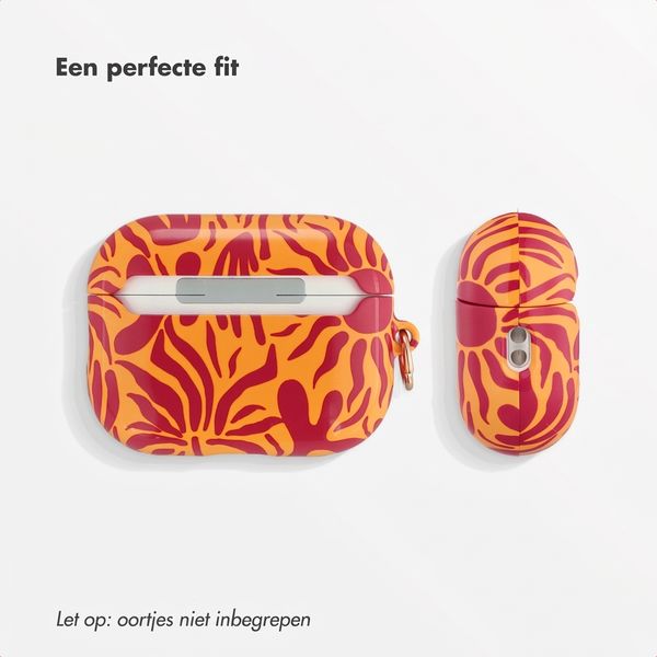 Selencia Vivid Case  Apple Airpods Pro 3 - Tropical Vibes Apricot