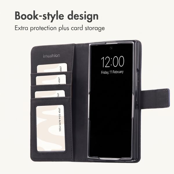 imoshion Luxury Bookcase Samsung Galaxy Z Fold 8 Ultra - Dark Blue