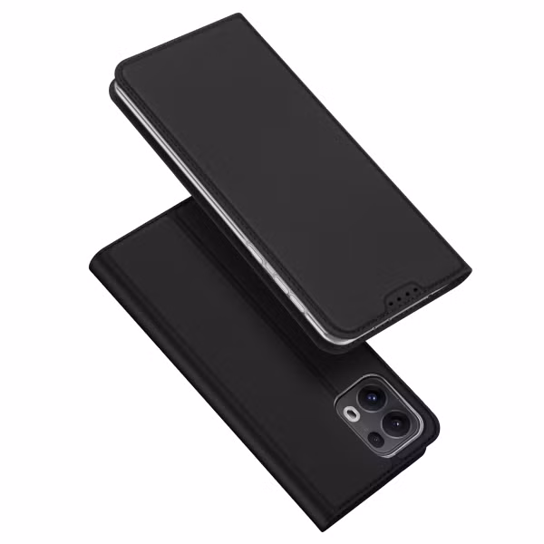 Dux Ducis Slim Softcase Bookcase Oppo Reno 13 Pro - Zwart
