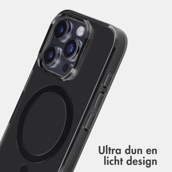 Accezz Lite Backcover met MagSafe Apple iPhone 16 Pro - Smokey Clear