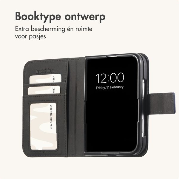 imoshion Luxe Bookcase Apple iPhone Duo - Zwart