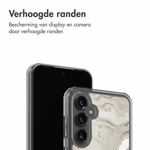 imoshion Design hoesje Samsung Galaxy S23 FE - Sandy Marble