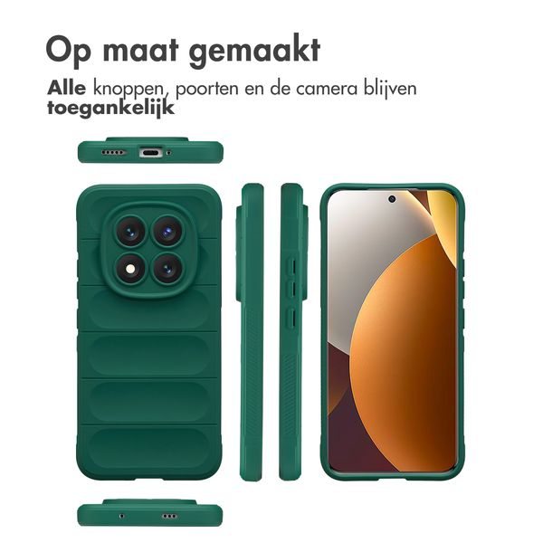 imoshion EasyGrip Backcover Xiaomi Redmi Note 15 Pro Plus (5G) - Donkergroen
