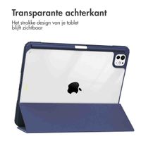 imoshion Trifold Hardcase Bookcase Apple iPad Pro 11 (2024) M4 - Donkerblauw
